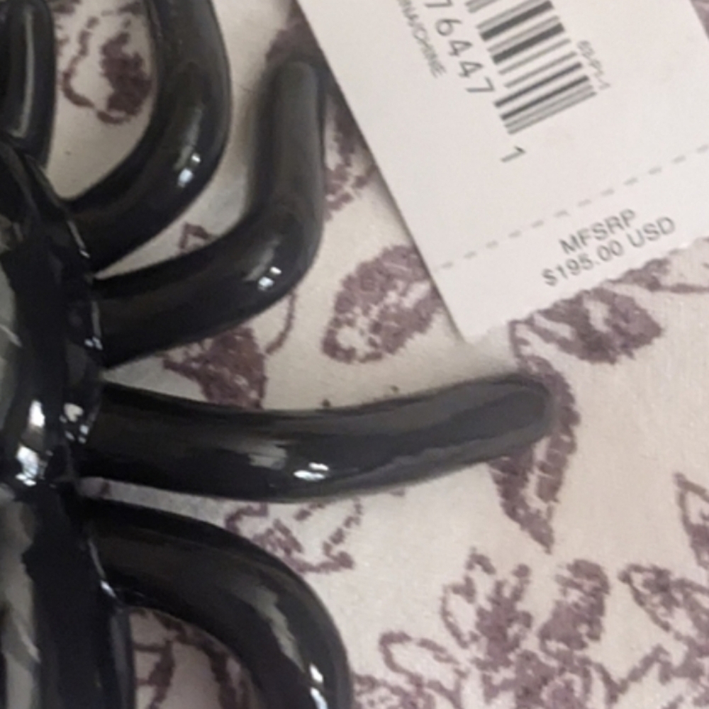 Coach Bag Charm Light Black Enameled Spider with Silver-Toned Hardware - Picture 8 of 12